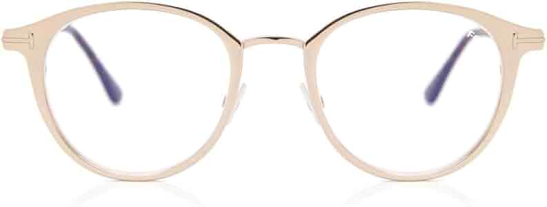 Amazon.com: Eyeglasses Tom Ford FT 5528 -B 029 shiny rose gold